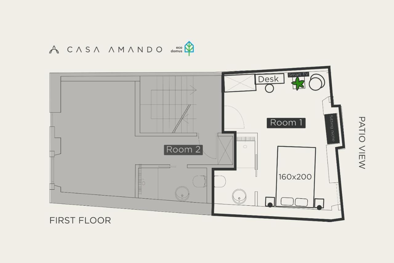 Casa Amando Eco Boutique House Bed & Breakfast Rovinj Eksteriør bilde