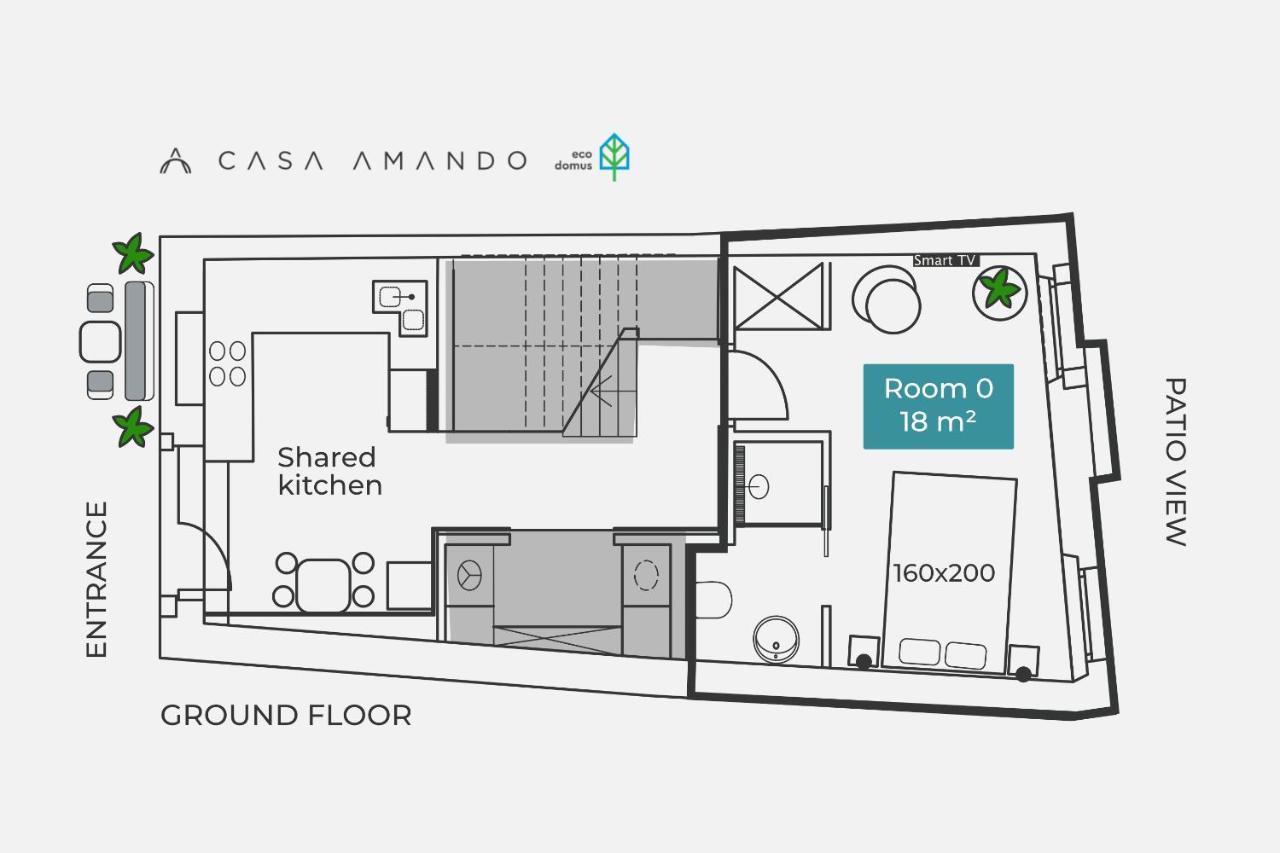 Casa Amando Eco Boutique House Bed & Breakfast Rovinj Eksteriør bilde